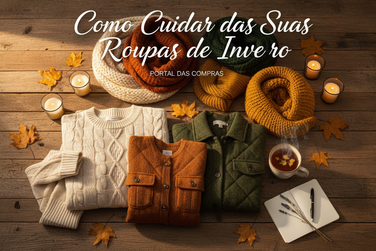 Como Cuidar das Suas Roupas de Inverno e Deixar Durar Mais