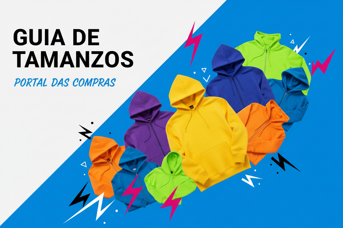 Guia de Tamanhos: Como Escolher o Tamanho Certo de Moletom e Jaqueta