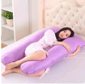 JOYLIVE Maternity Cotton Pregnancy For Pregnant Women Body Pillowcase U Shape Sleeping Support Pillowcase