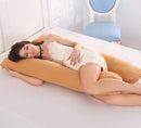 JOYLIVE Maternity Cotton Pregnancy For Pregnant Women Body Pillowcase U Shape Sleeping Support Pillowcase