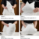 30x50cm 45x45cm 50x50cm Throw Pillows Insert Cushion Inner Soft Fluffy Plump Stuffer Cushion Pads White Decorative Pillow Insert