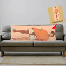 Custom Make Your Own Long Body Pillow Upload Full Body Portrait Pet Picture Personalized Extra Long Sleeping Cushion Stylish Hom