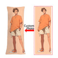 Custom Make Your Own Long Body Pillow Upload Full Body Portrait Pet Picture Personalized Extra Long Sleeping Cushion Stylish Hom