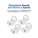 Kit com 4 Dilatadores Nasais Anti-Ronco para Dormir
