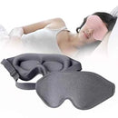 Máscara de Dormir 3D Contornada com Bloqueio de Luz e Ajuste Ergonômico