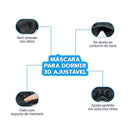 Máscara de Dormir 3D Ajustável