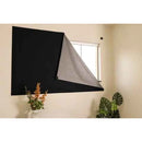 Cortina Blackout PVC com Tecido Voil Corta Luz para Quarto e Sala