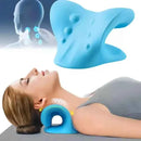 Suporte Cervical Massageador para Alívio de Dor