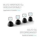 Tampões de Ouvido Premium Ultra Macios com Filtro de Ruído 30dB