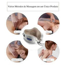 Almofada Massageadora para Alívio de Dores no Pescoço e Cervical