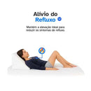 Travesseiro Antirrefluxo Triangular Multiuso Conforto e Suporte