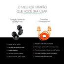 Tampões de Ouvido Premium Ultra Macios com Filtro de Ruído 30dB