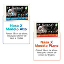 Travesseiro Nasa X Viscoelástico com Apoio Anatômico - Portal Das Compras