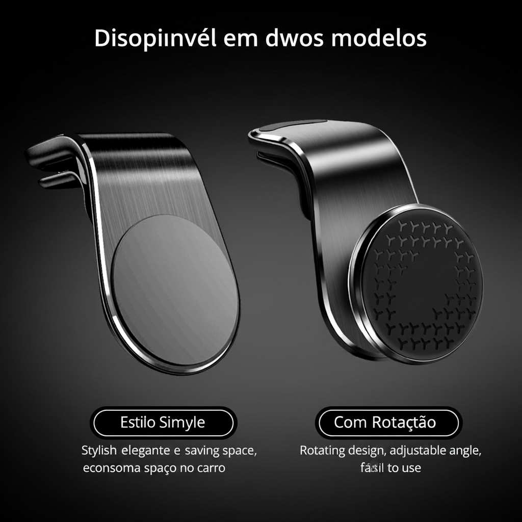 Disponível em Dois Modelos — Simples e Com Rotação