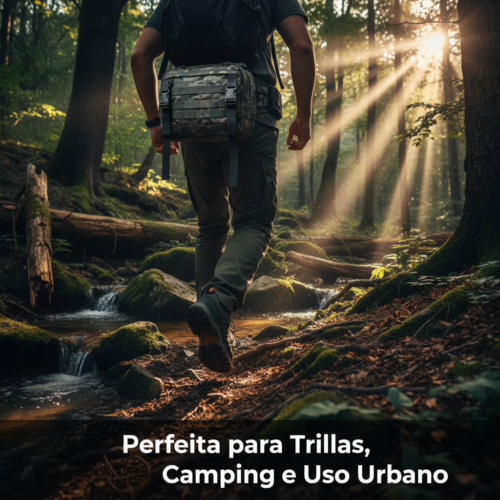 Perfeita para Trilhas, Camping e Uso Urbano
