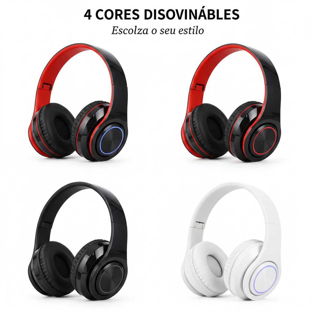 4 Cores Disponíveis