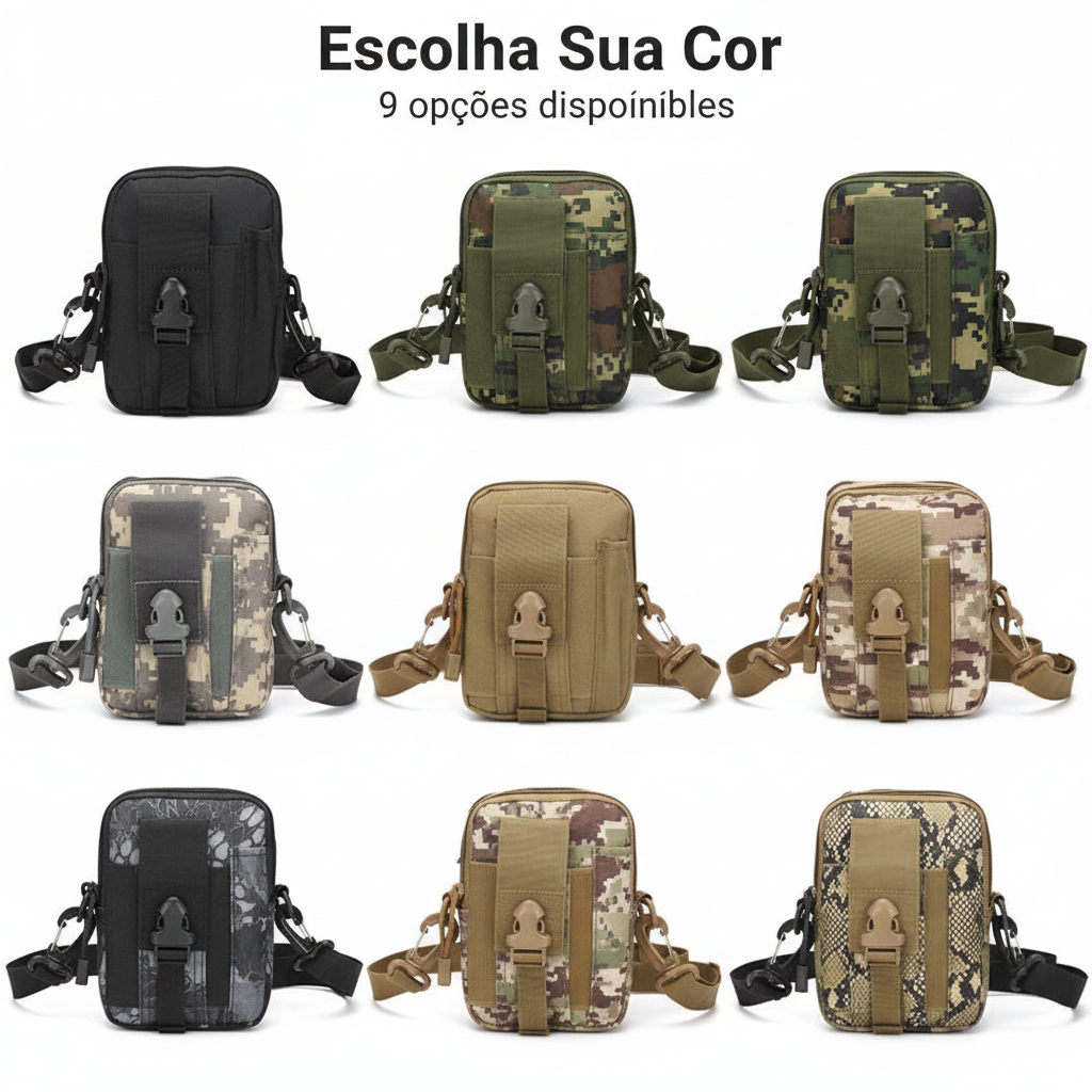 Escolha Sua Cor — 9 opções disponíveis