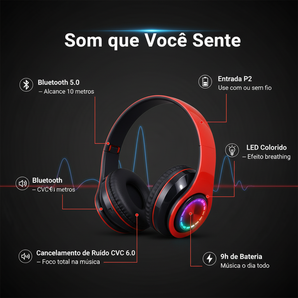 Som que Você Sente — Features do Headphone