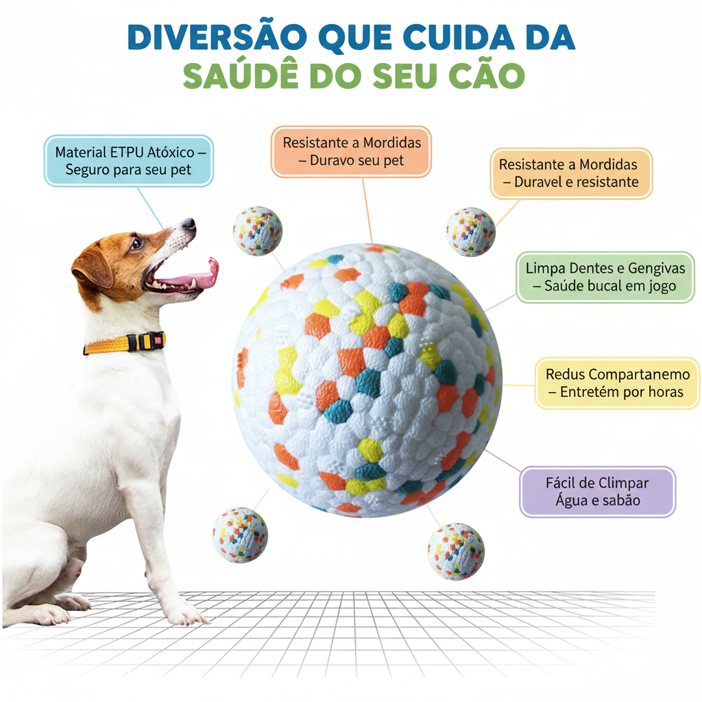 Diversão que Cuida da Saúde do seu Cão — Features