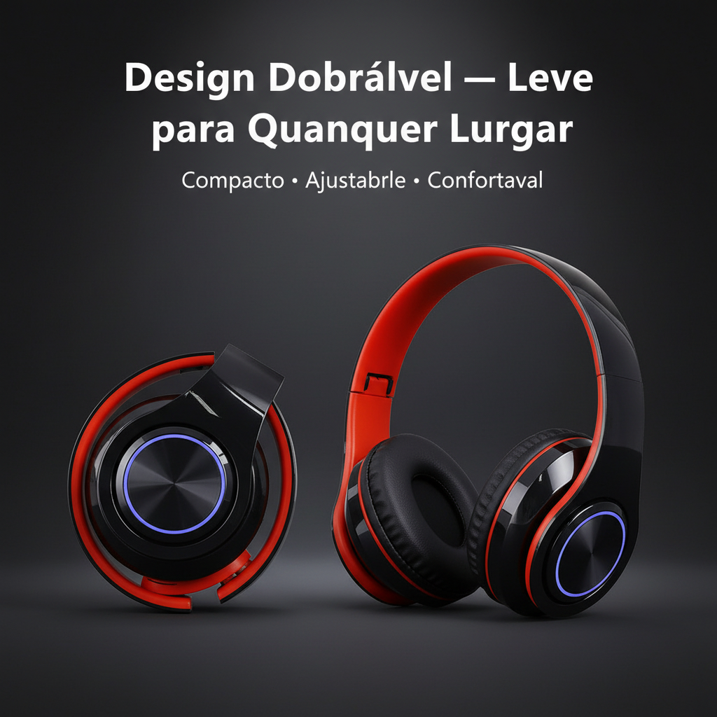 Design Dobrável — Leve para Qualquer Lugar