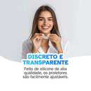 Protetor Bucal Anti-Ronco e Bruxismo 4 em 1 Kit com 4 Peças