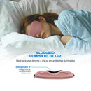 Máscara de Dormir de Seda com Design 3D