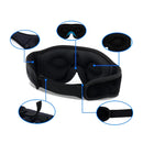 Máscara 3D Bluetooth para Dormir com Som HD - Portal Das Compras